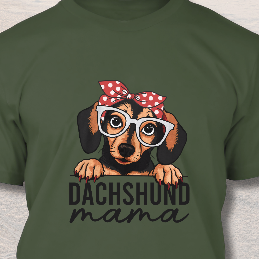 Dachshund Mama - Dachshund Dog Lover T-Shirt