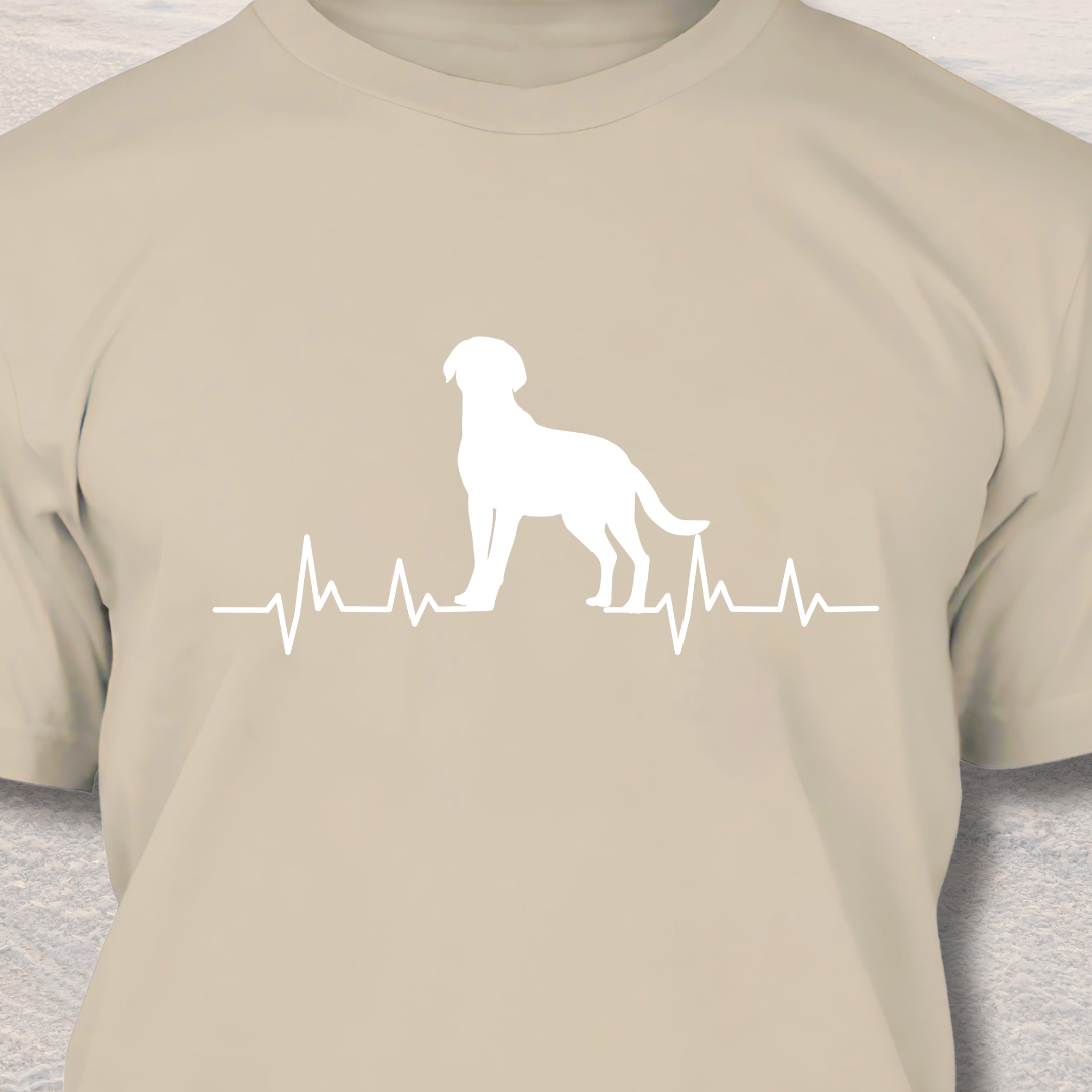 Dog Heart Beat - Dog Lover T-Shirt