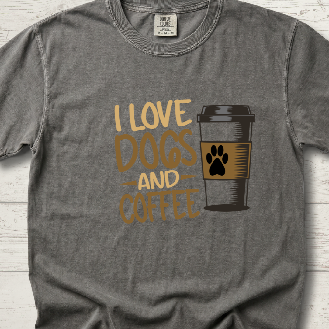 I Love Dogs and Coffee