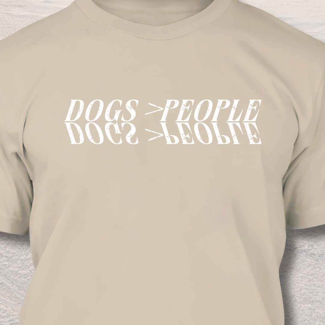 More Dogs - Less People - Funny Dog Lover T-Shirt