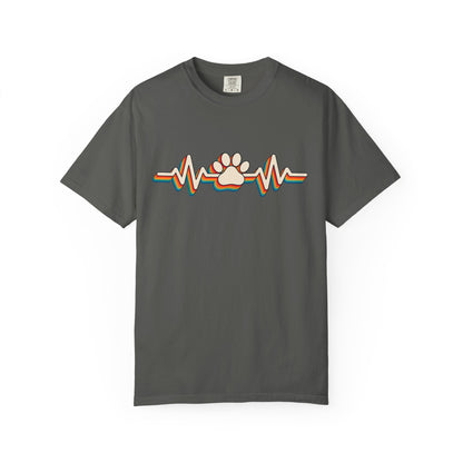 Retro Rainbow Heartbeat