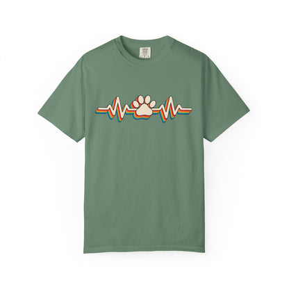Retro Rainbow Heartbeat