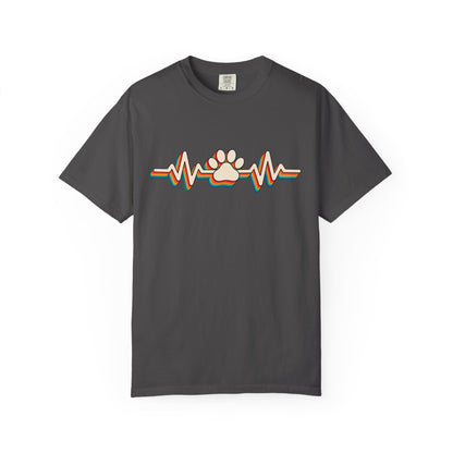 Retro Rainbow Heartbeat