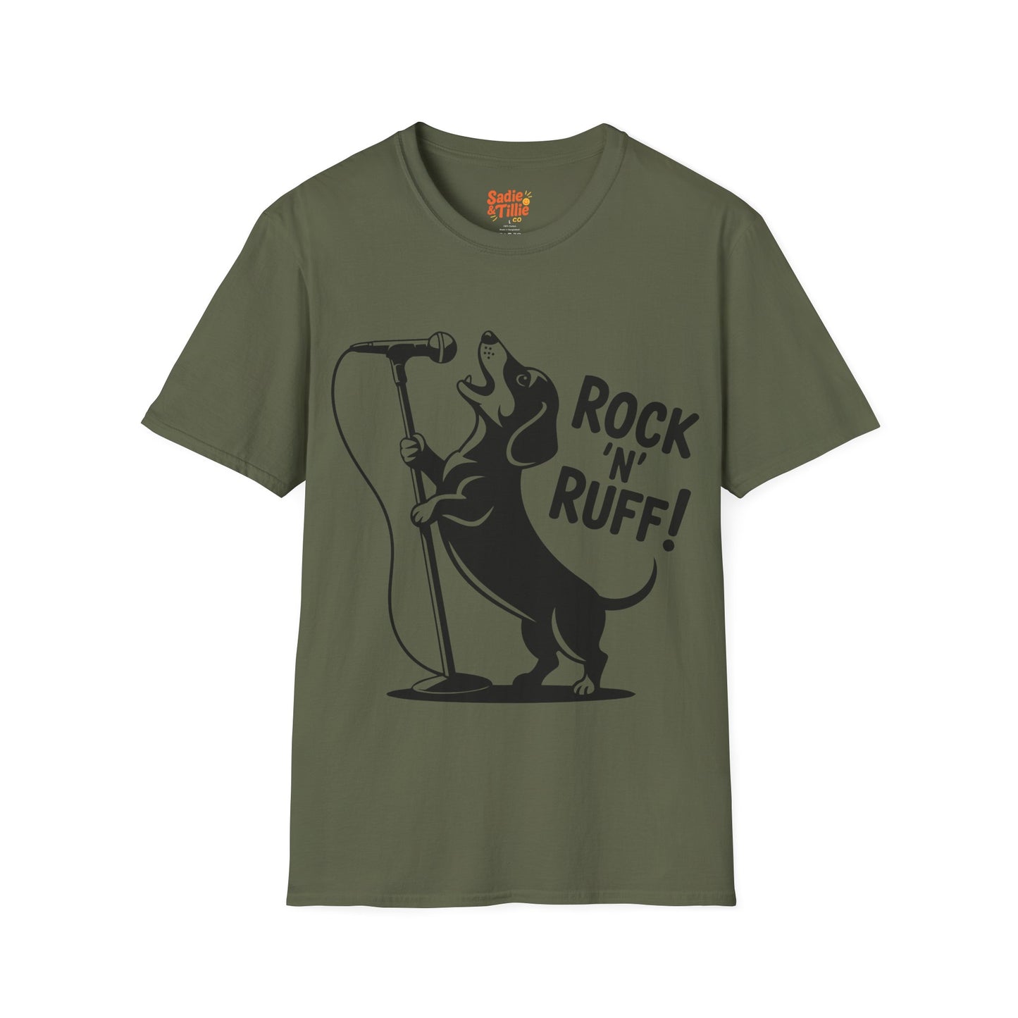 Rock N Ruff - Funny Dog Lover T-Shirt