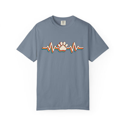 Retro Rainbow Heartbeat