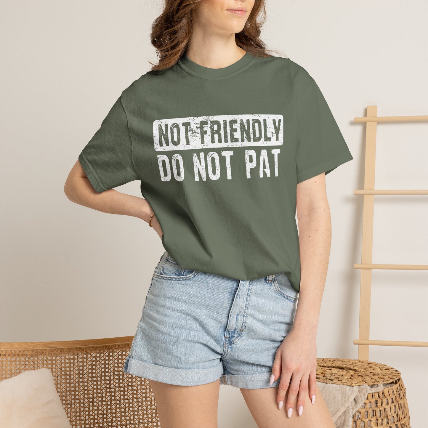 Not Friendly - Do Not Pat - T Shirt