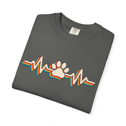 Retro Rainbow Heartbeat