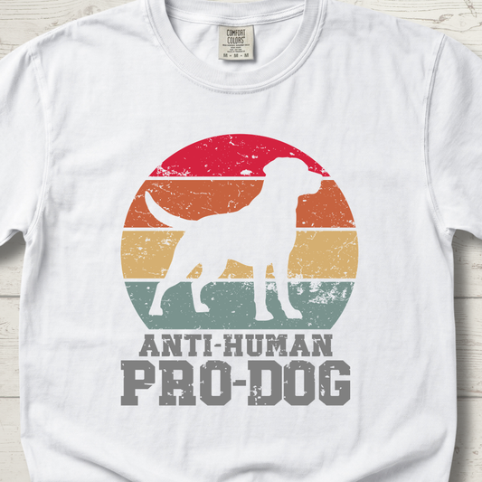 Anti-Human Pro-DogvT-Shirt