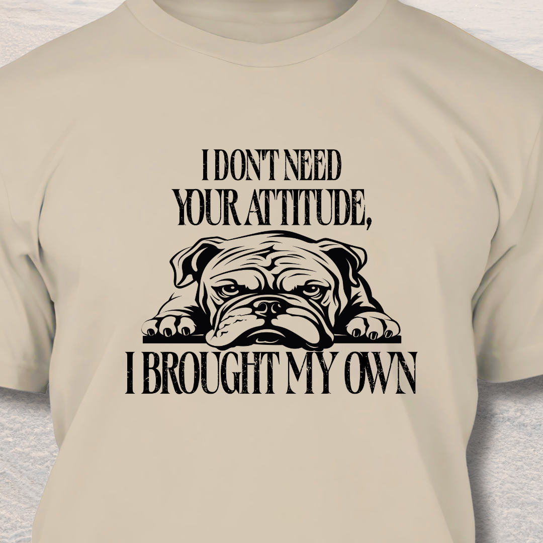 Attitude - Funny Dog Lover T-Shirt