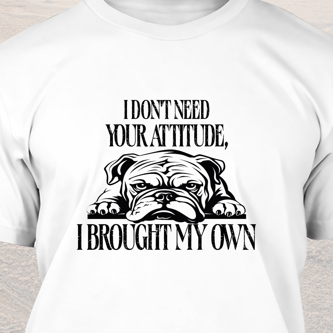 Attitude - Funny Dog Lover T-Shirt