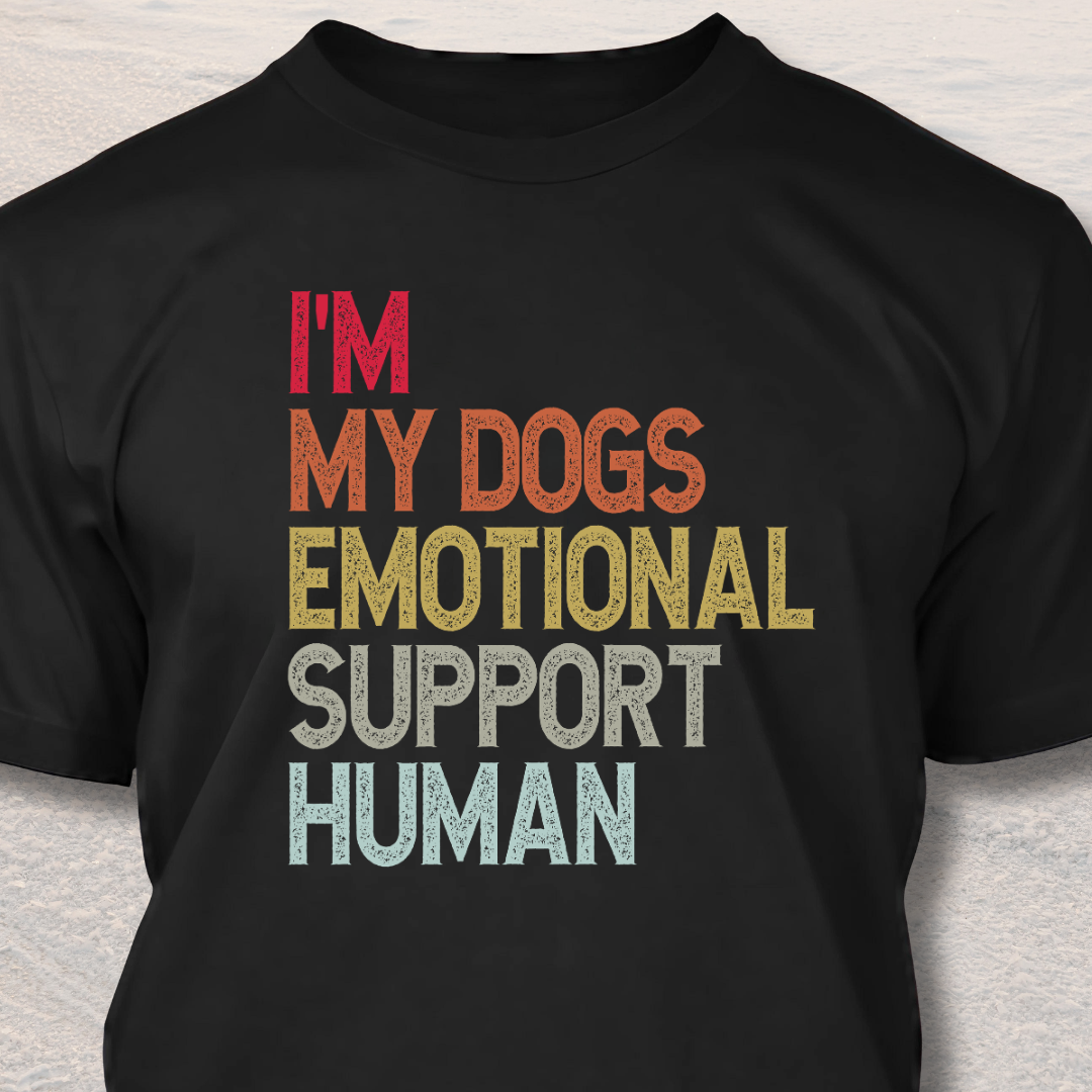 Support Human - Funny Dog Lover T-Shirt