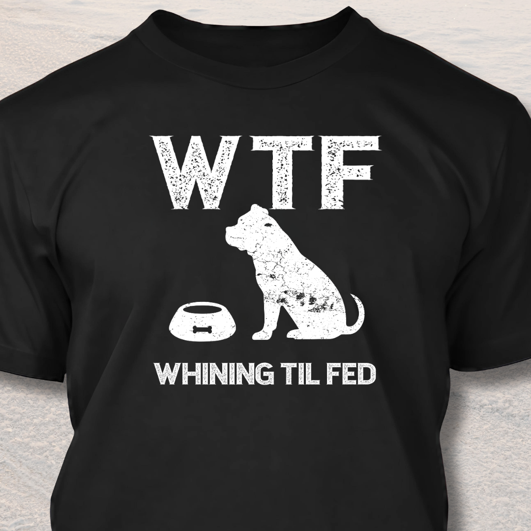 WTF - Funny Dog Lover T-Shirt