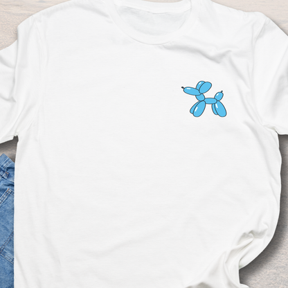 Blue Balloon Puppy - Fun Dog Lover T-Shirt