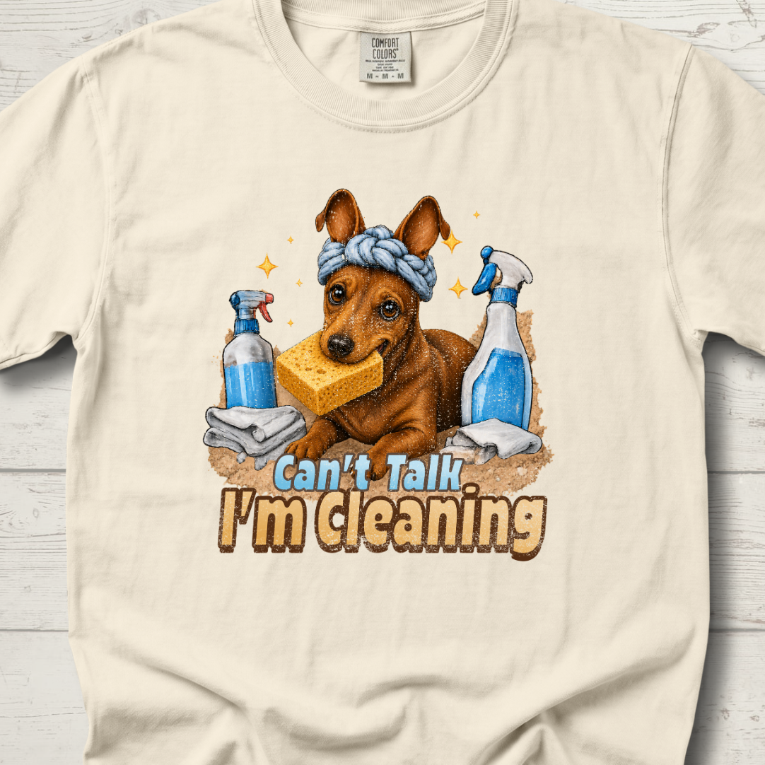 Can’t Talk, I’m Cleaning – Tillie Edition