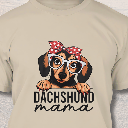 Dachshund Mama - Dachshund Dog Lover T-Shirt