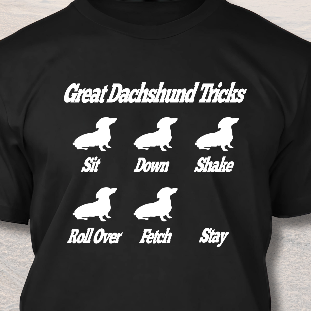 Great Dachshund Tricks T-Shirt
