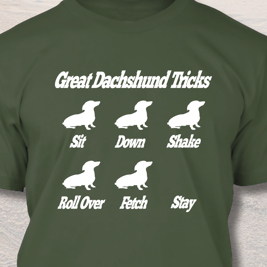 Great Dachshund Tricks T-Shirt