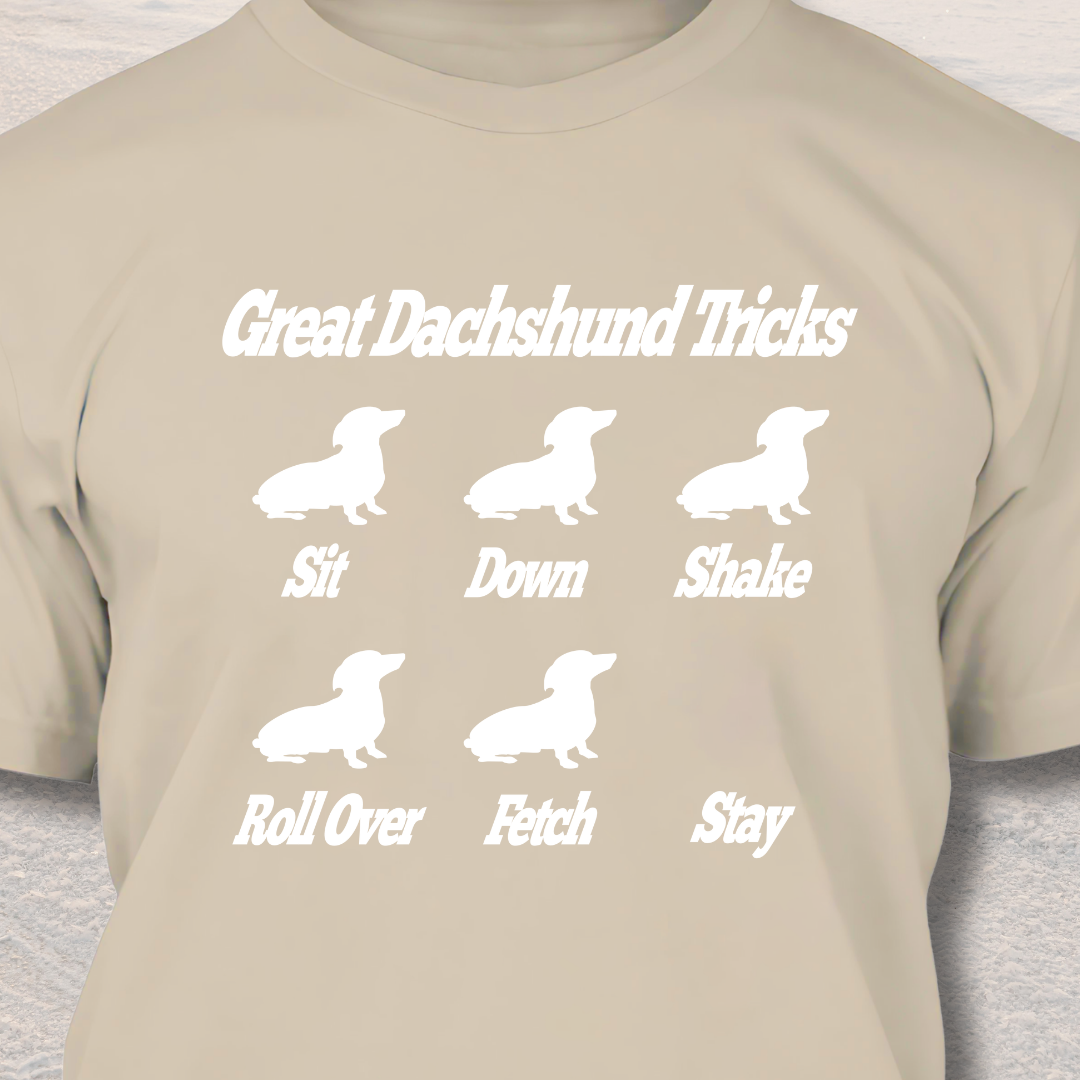 Great Dachshund Tricks T-Shirt