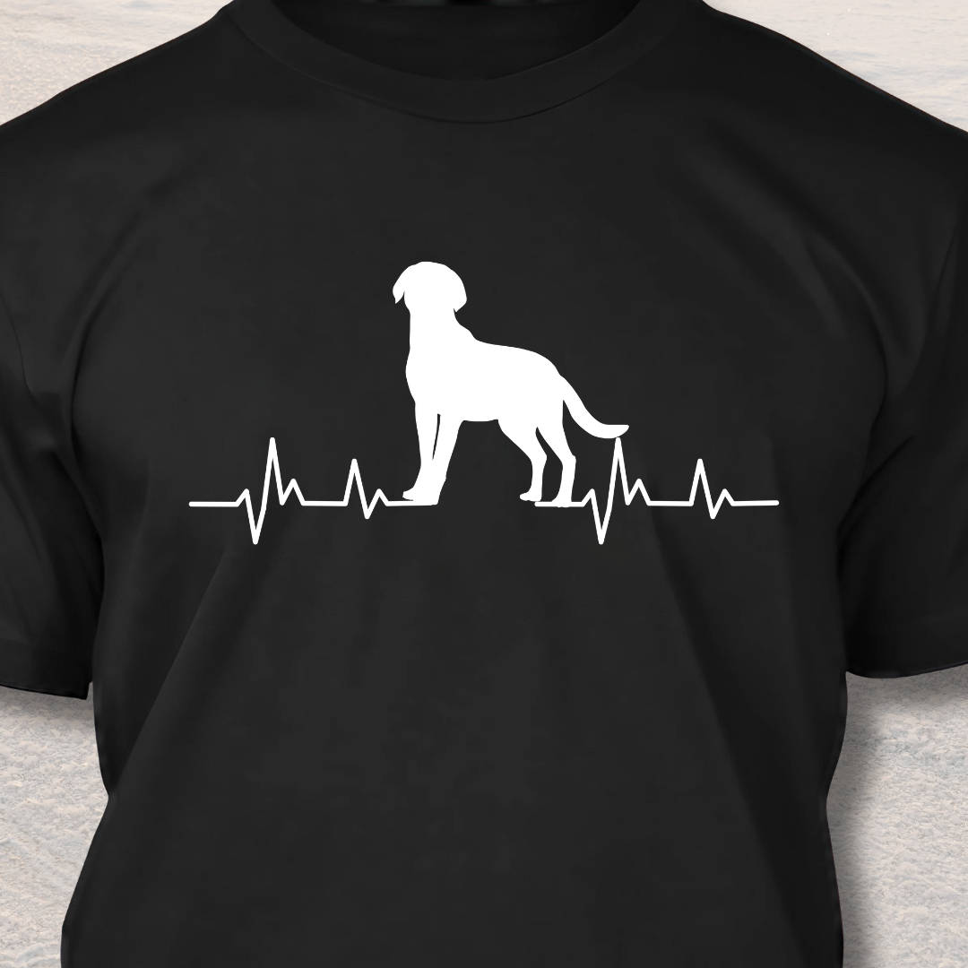 Dog Heart Beat - Dog Lover T-Shirt