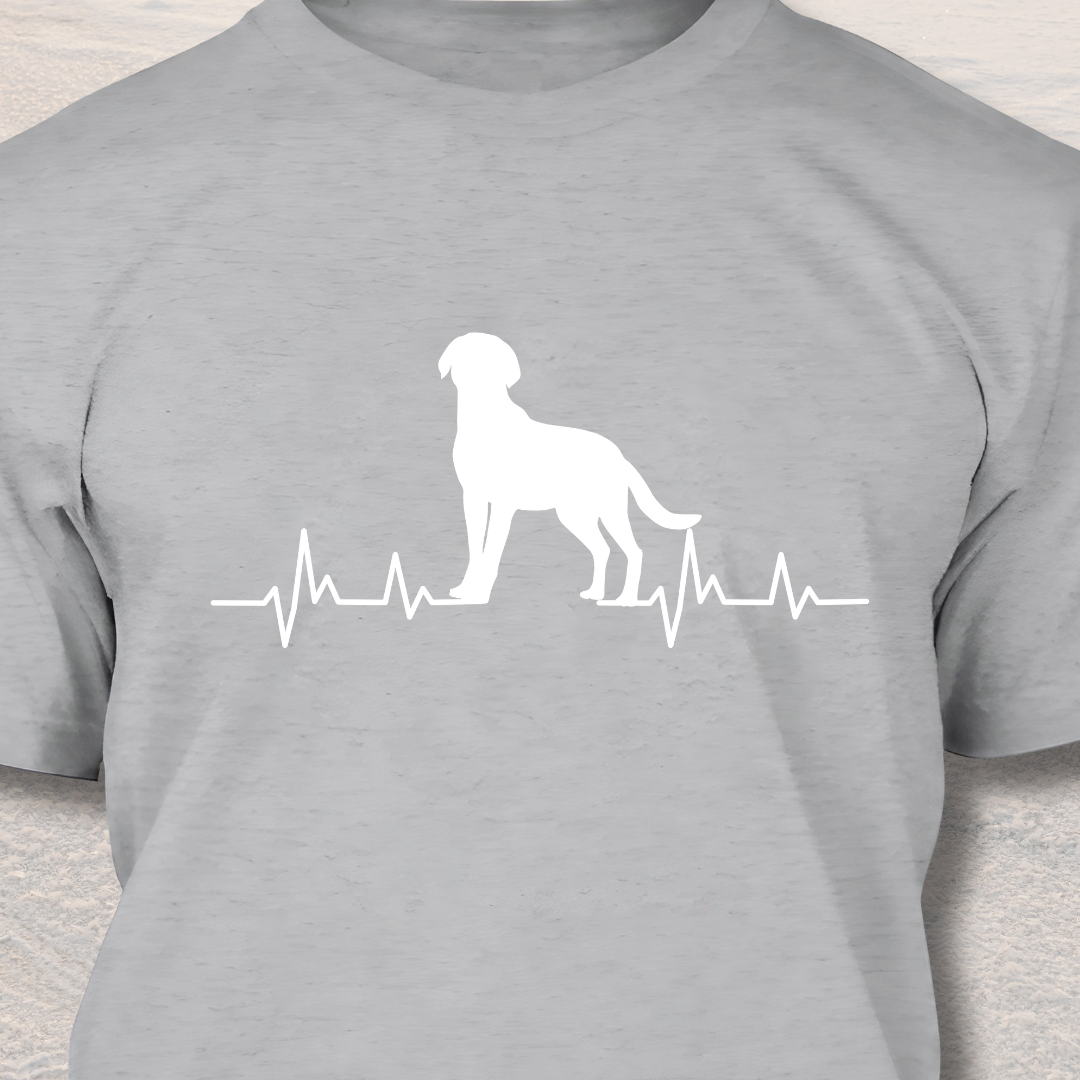 Dog Heart Beat - Dog Lover T-Shirt