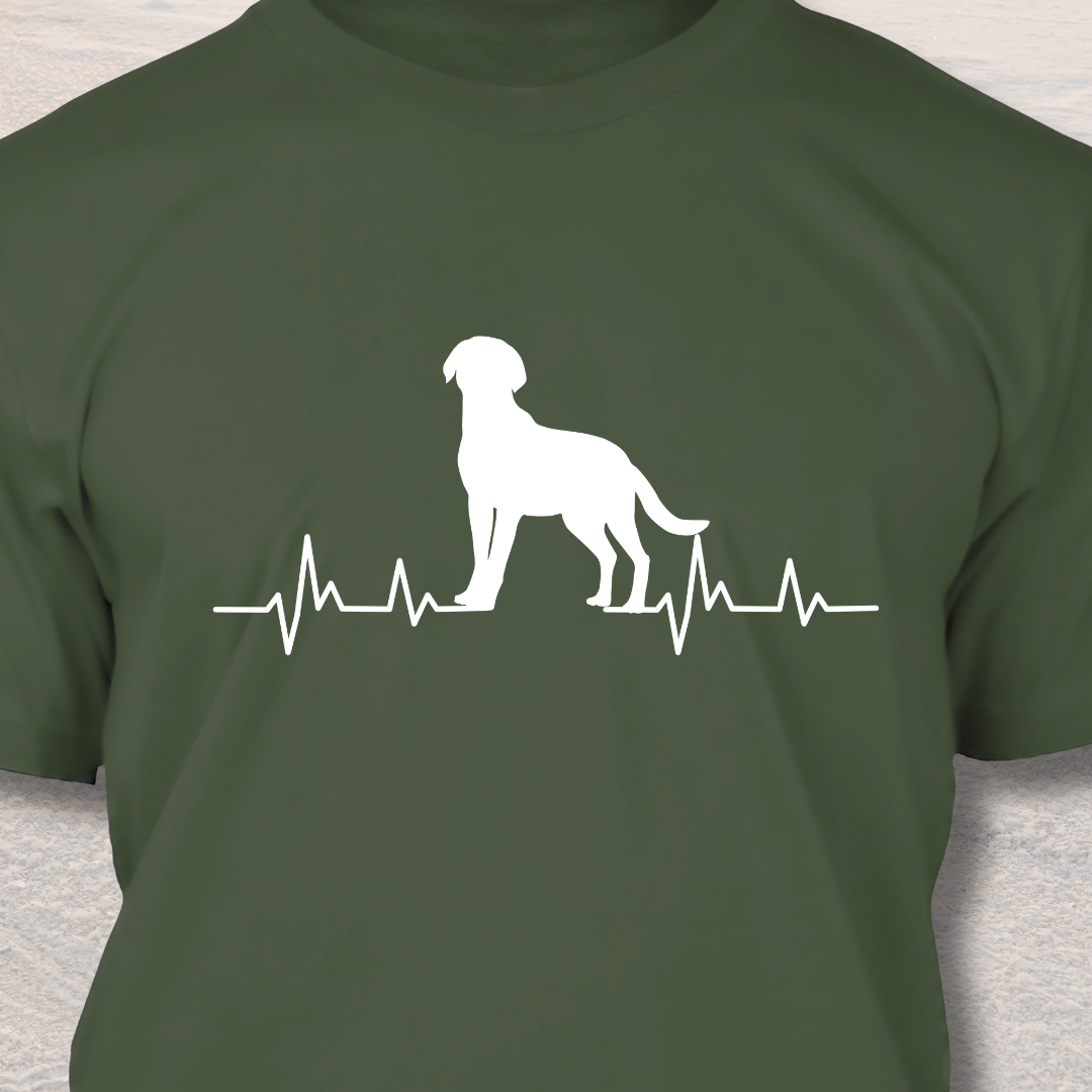 Dog Heart Beat - Dog Lover T-Shirt