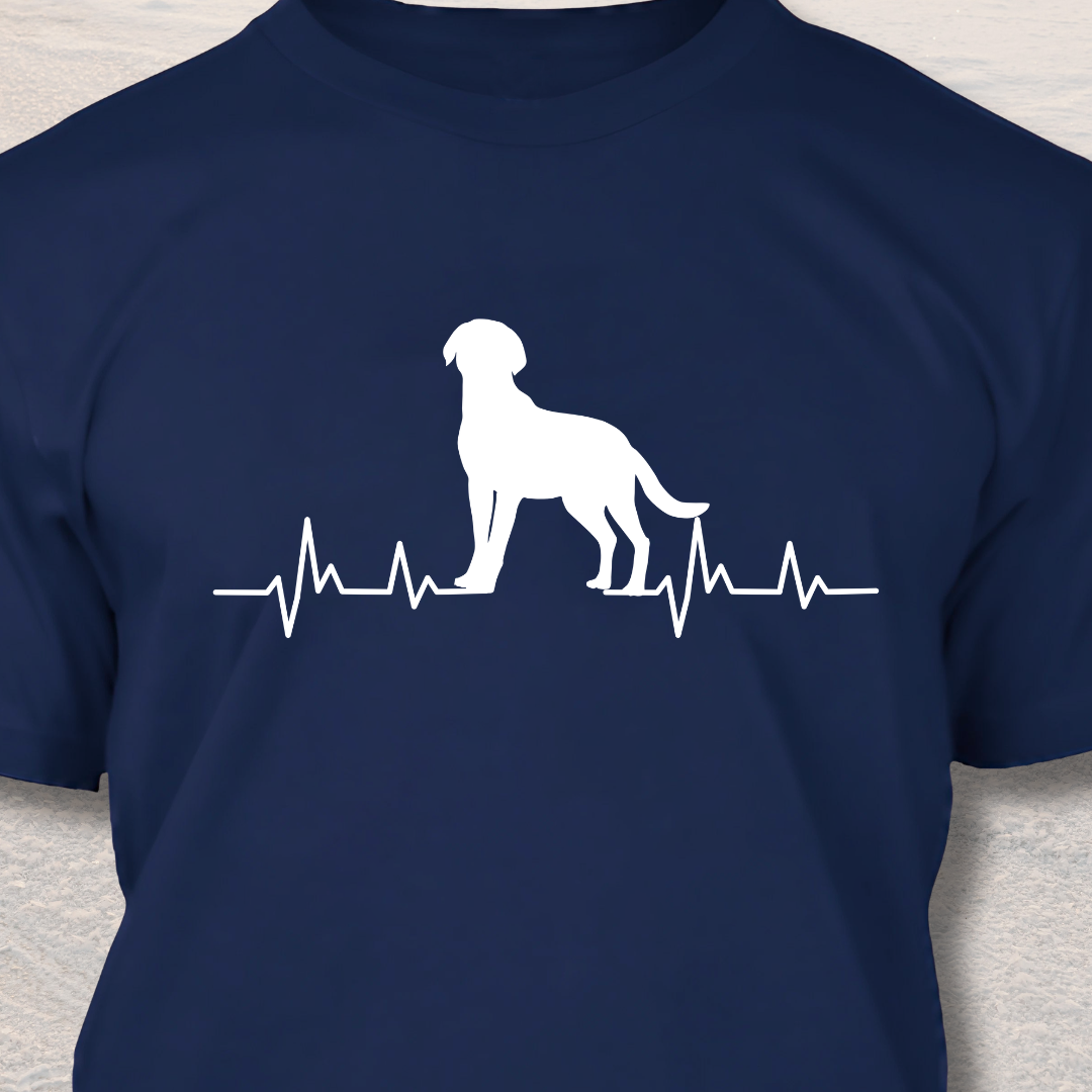 Dog Heart Beat - Dog Lover T-Shirt