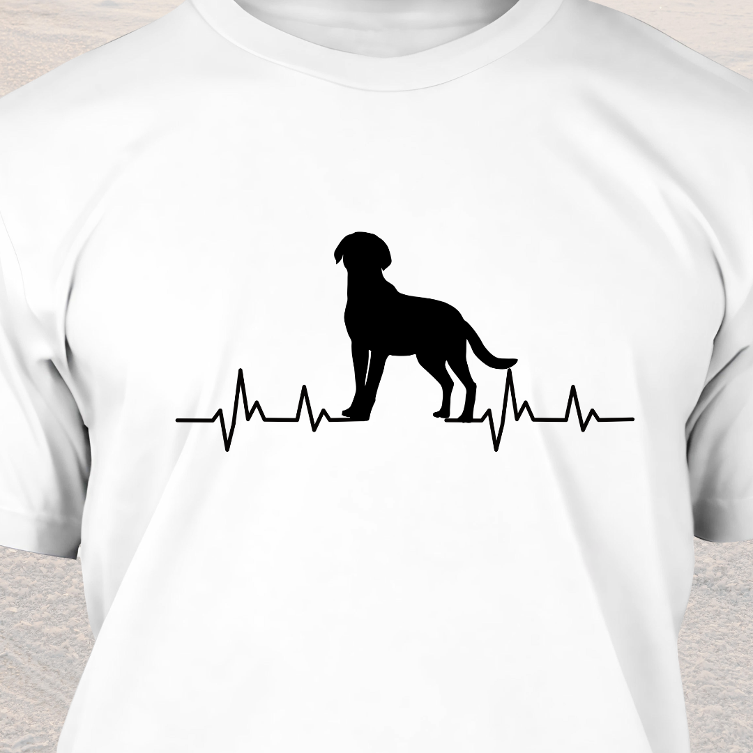 Dog Heart Beat - Dog Lover T-Shirt