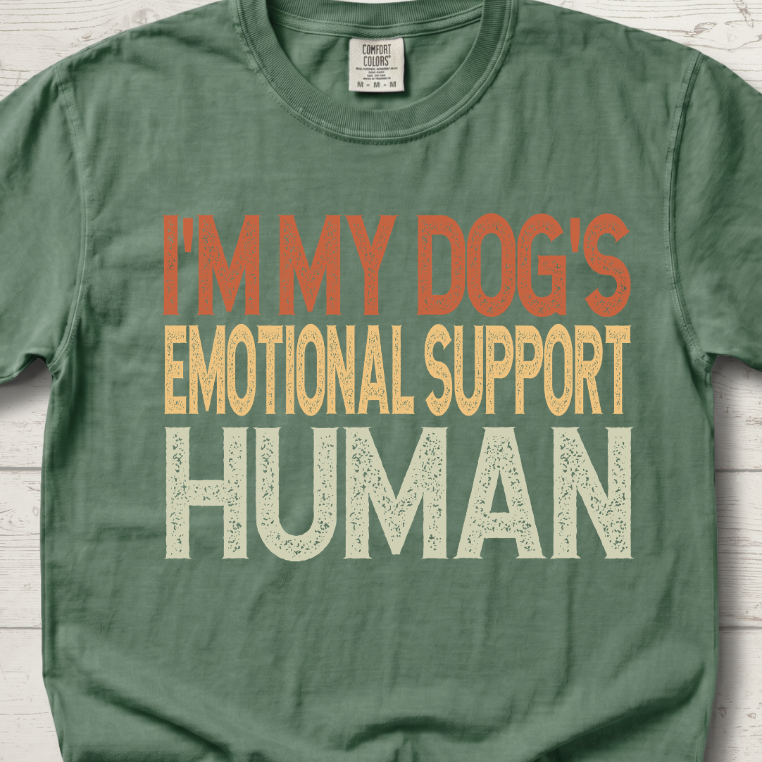 Dogs Emotional Support Human T-Shirt