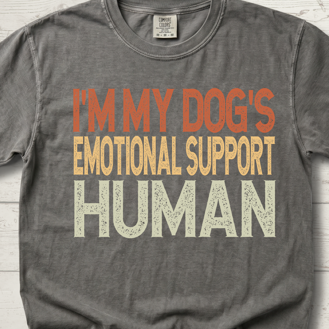 Dogs Emotional Support Human T-Shirt