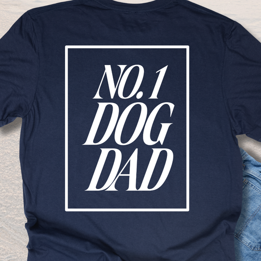 No.1 Dog Dad T-Shirt