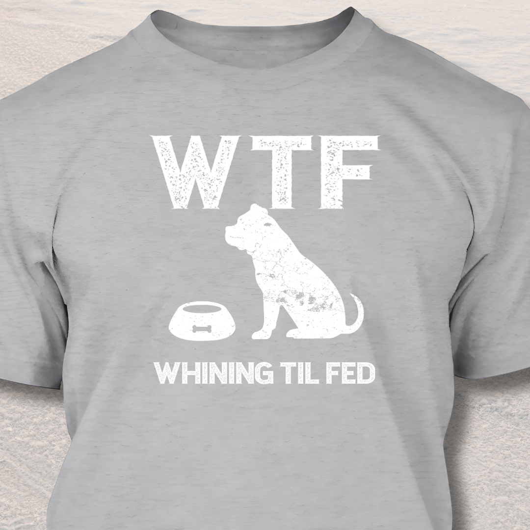 WTF - Funny Dog Lover T-Shirt