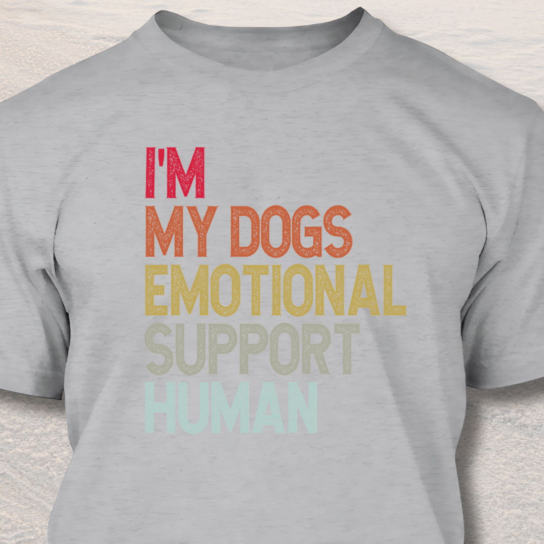 Support Human - Funny Dog Lover T-Shirt