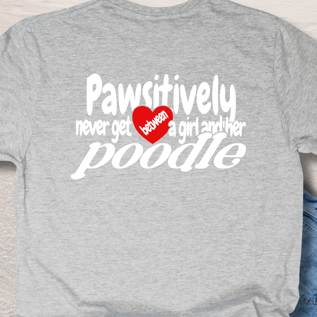 A Girl & Her Poodle T-Shirt