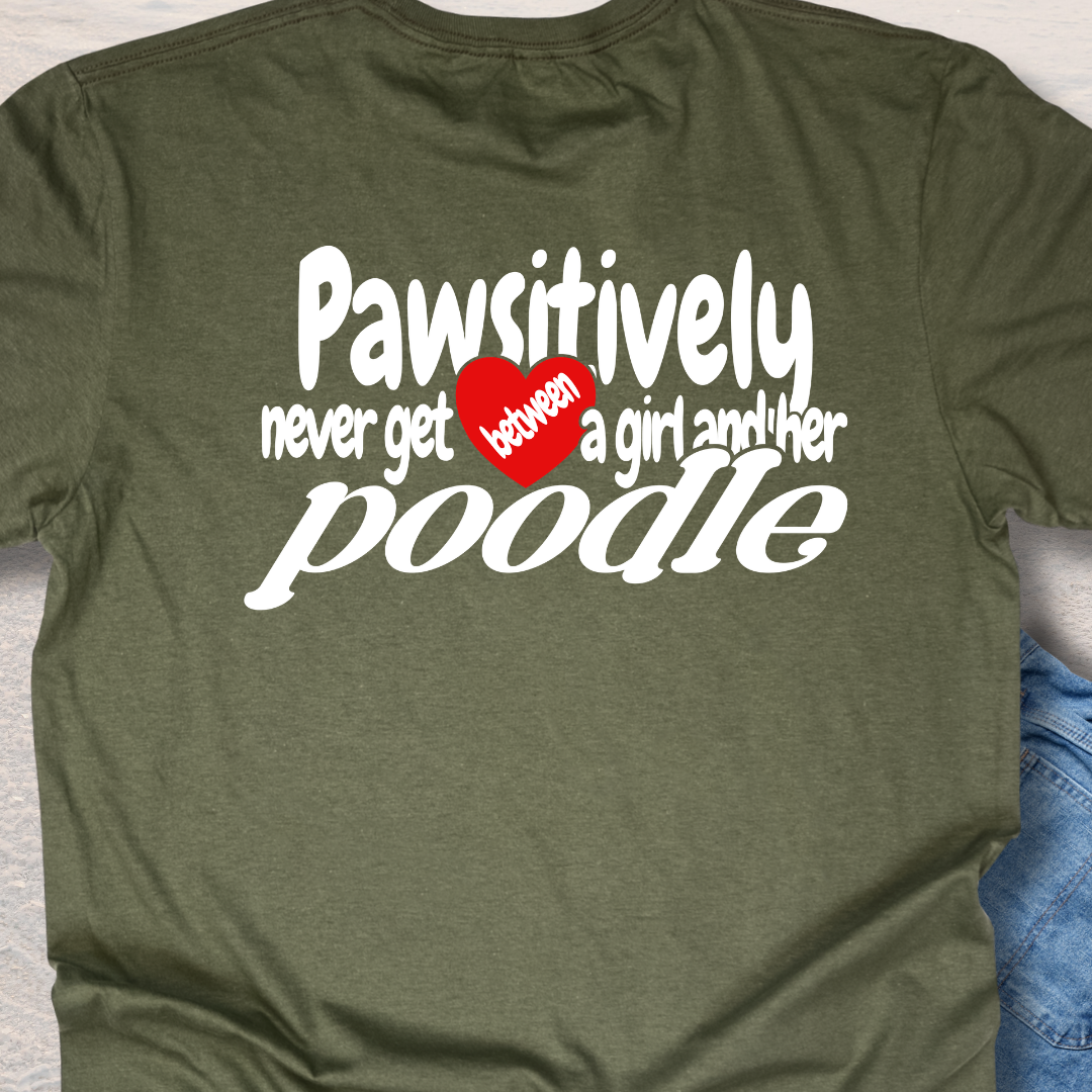 A Girl & Her Poodle T-Shirt