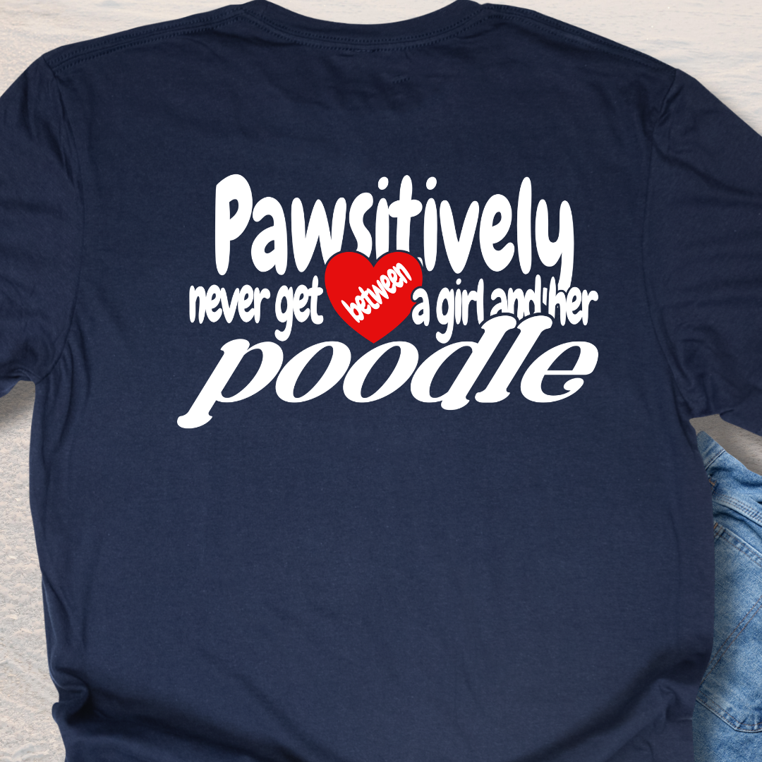 A Girl & Her Poodle T-Shirt