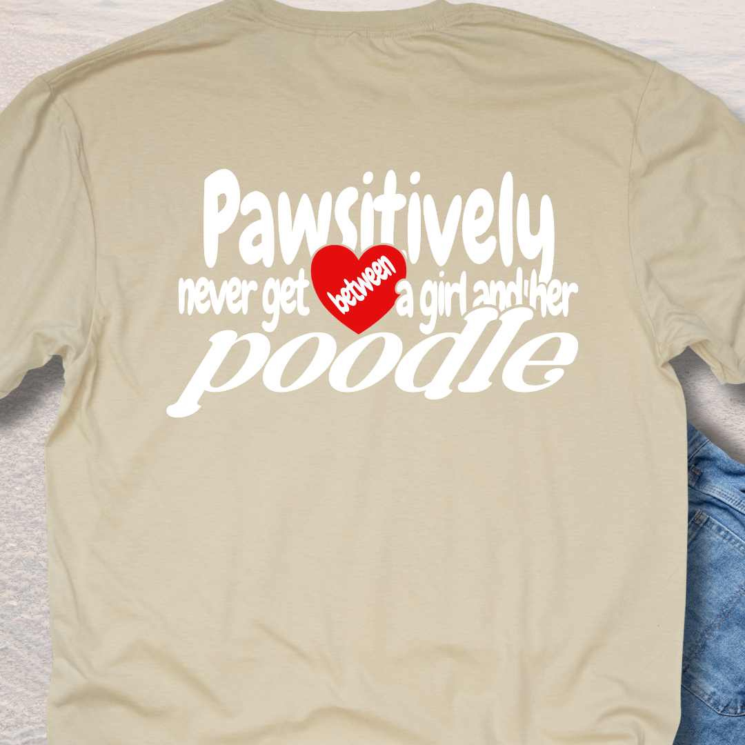 A Girl & Her Poodle T-Shirt