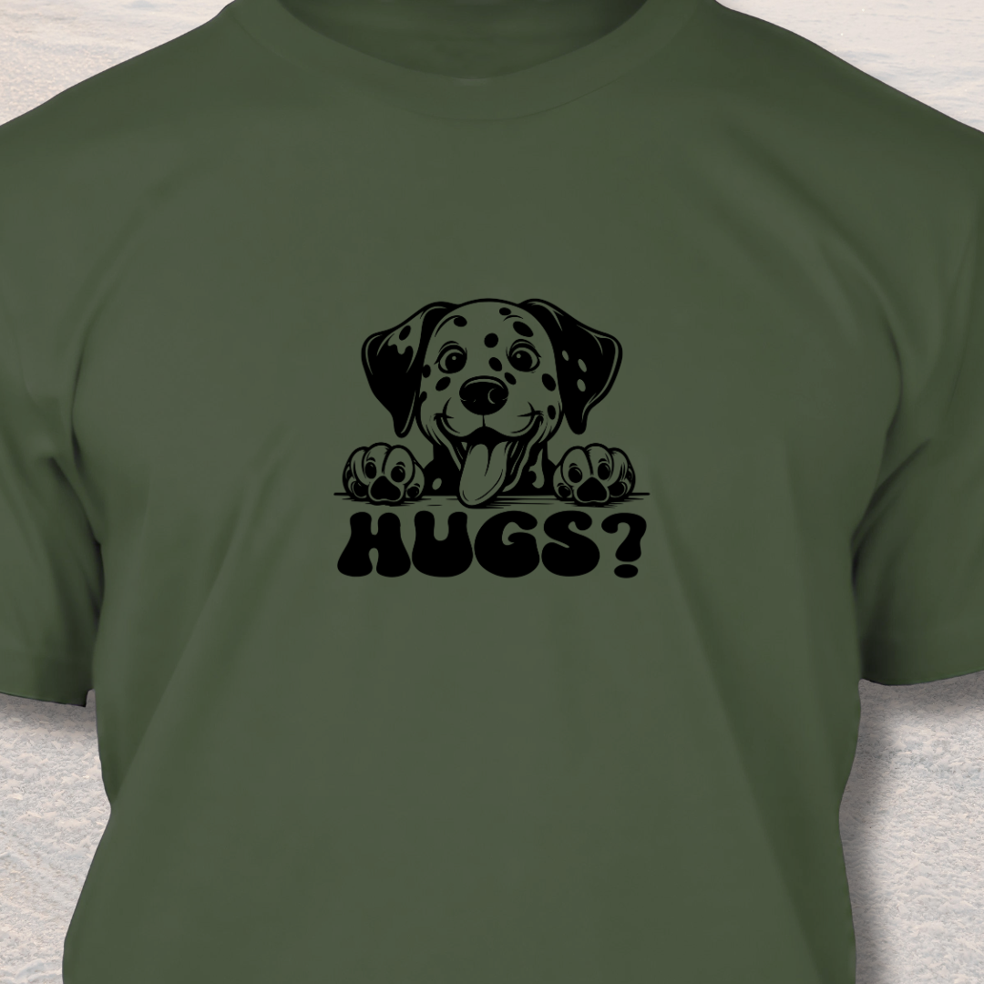 Hugs? - Funny Dog Lover T-Shirt