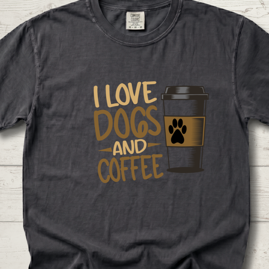 I Love Dogs and Coffee