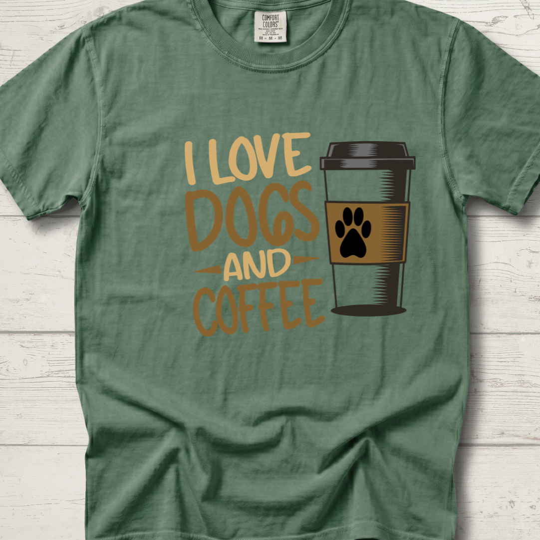 I Love Dogs and Coffee
