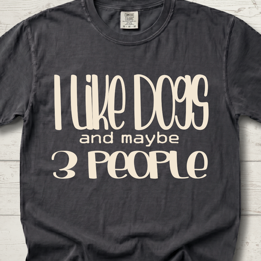 I Like Dogs T- Shirt
