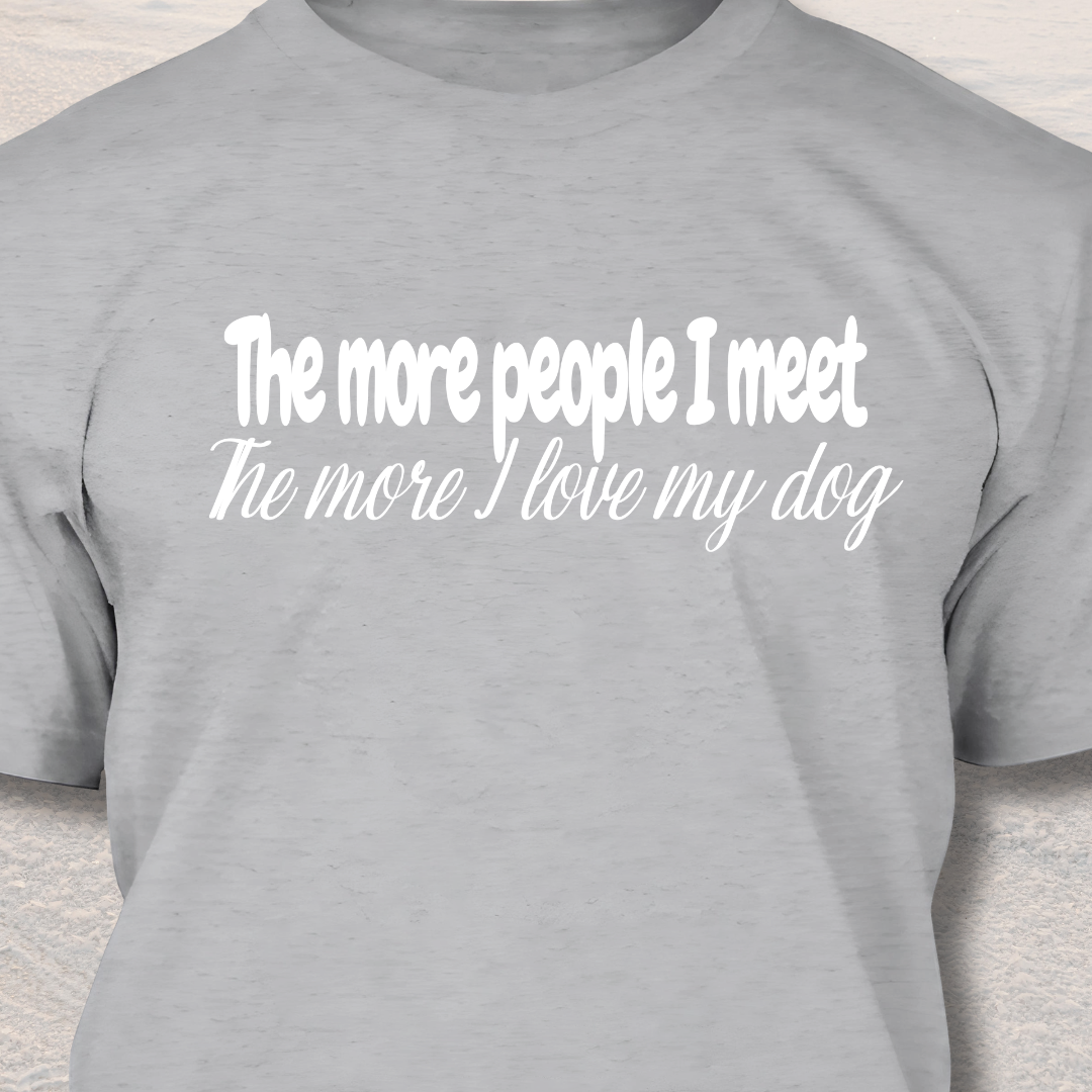 I Love my Dog - Dog Lover T-Shirt