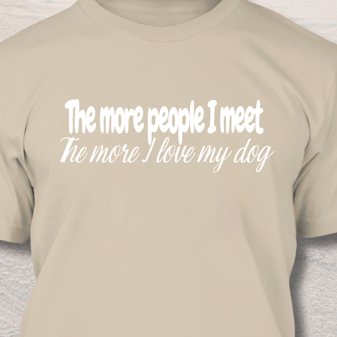 I Love my Dog - Dog Lover T-Shirt
