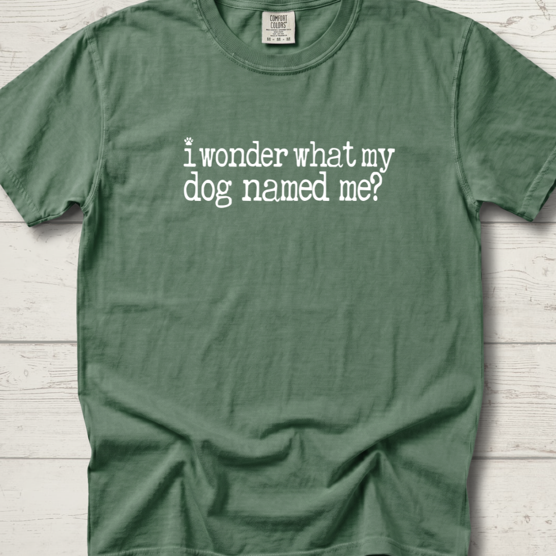 I Wonder What My Dog Named Me?