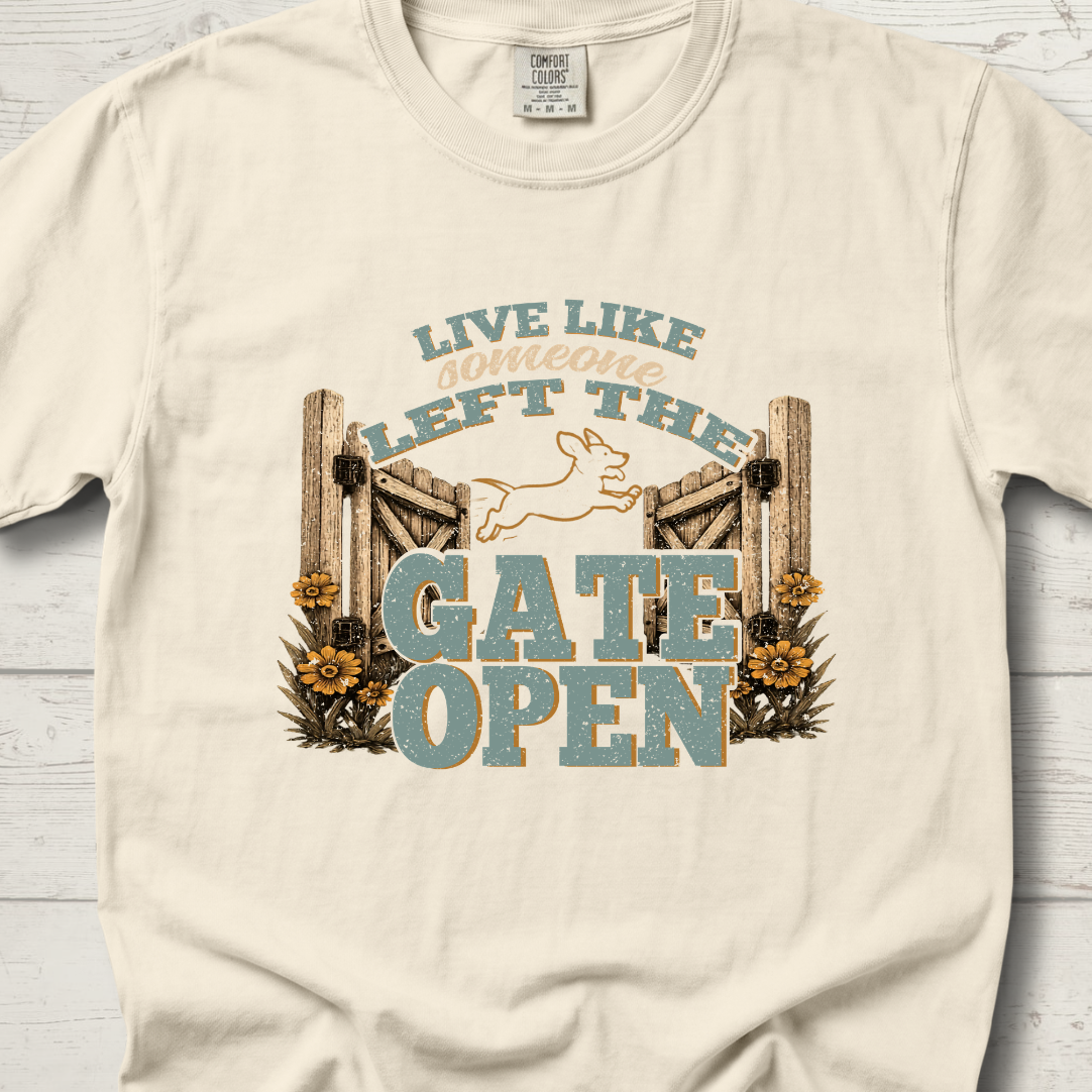 Live Like Someone Left The Gate Open