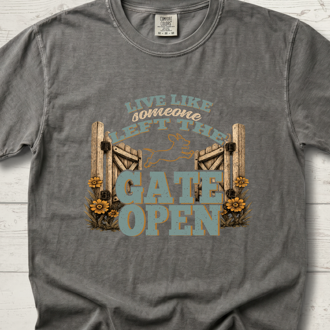 Live Like Someone Left The Gate Open