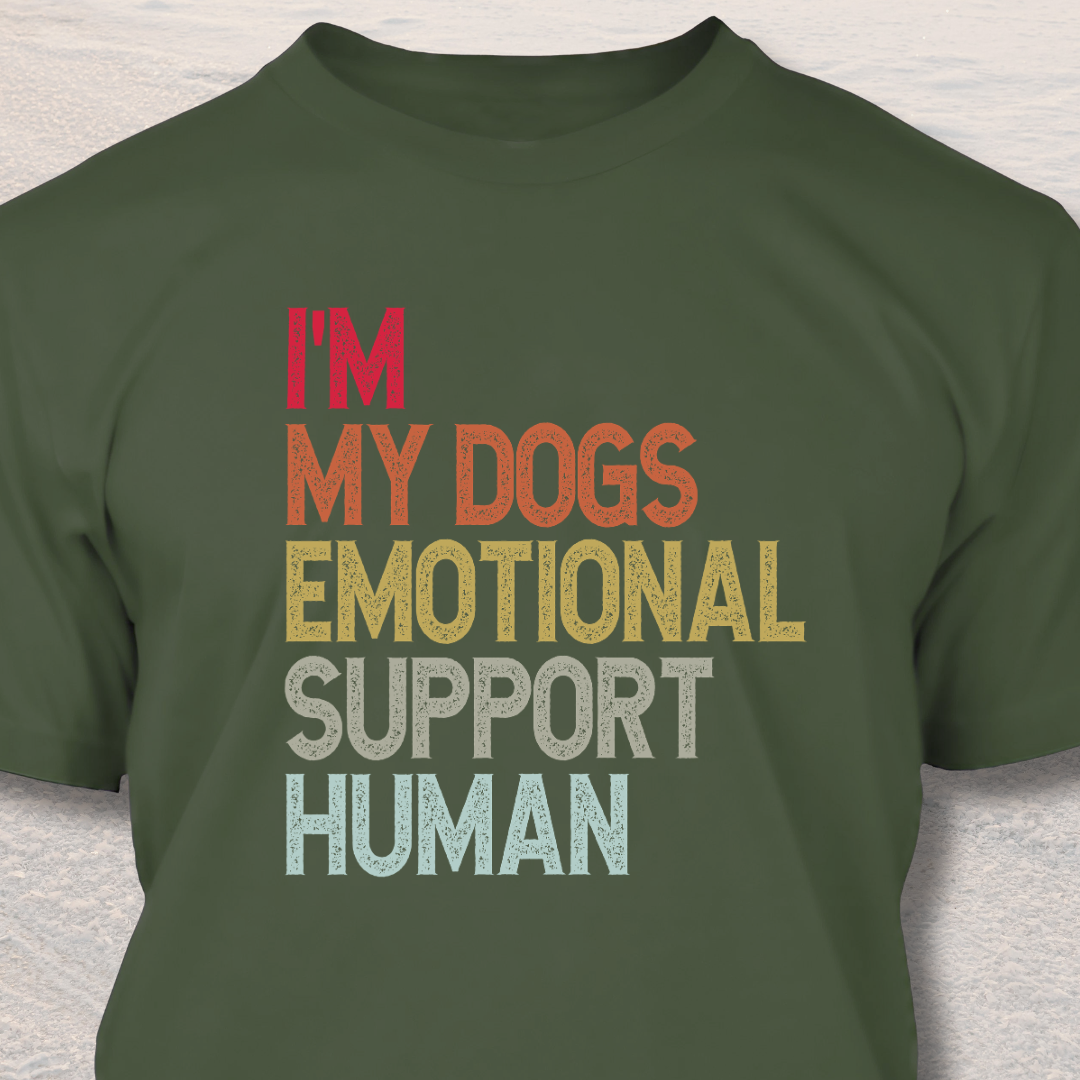 Support Human - Funny Dog Lover T-Shirt