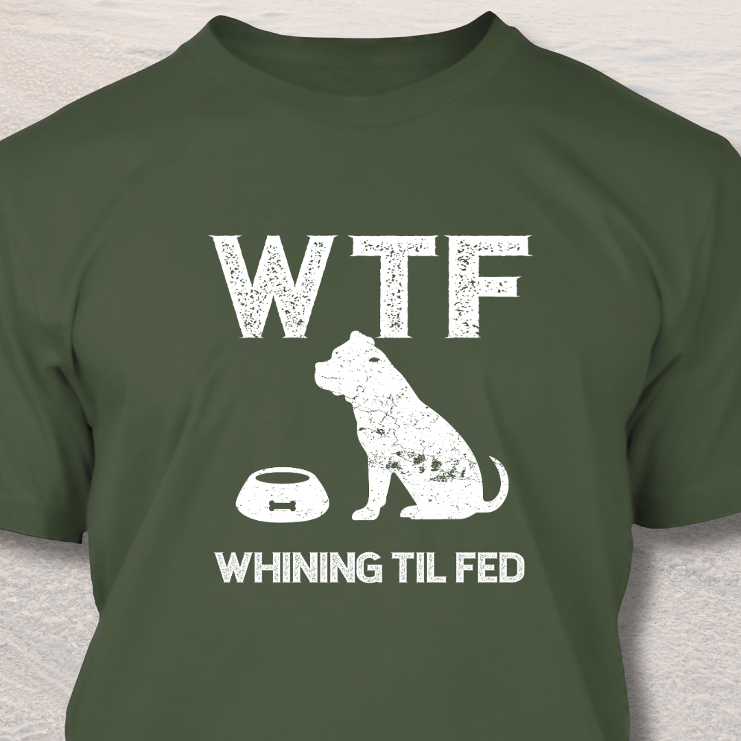 WTF - Funny Dog Lover T-Shirt