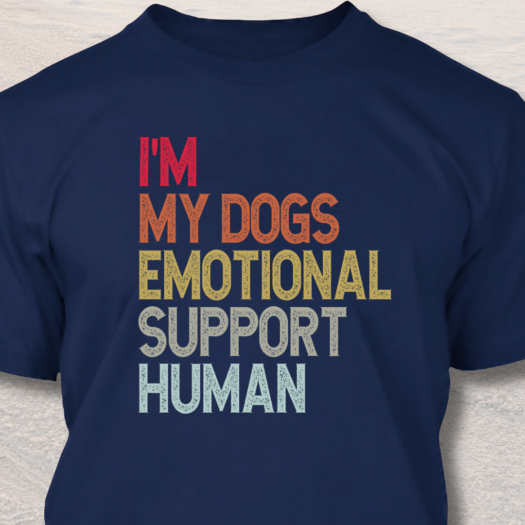 Support Human - Funny Dog Lover T-Shirt