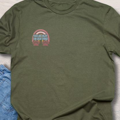 Paws & Enjoy The Little Things - Dog Lover T-Shirt