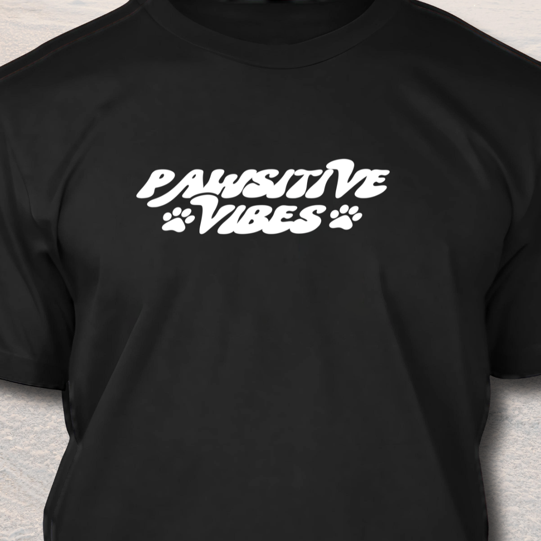 Pawsitive Vibes - Dog Lover T-Shirt